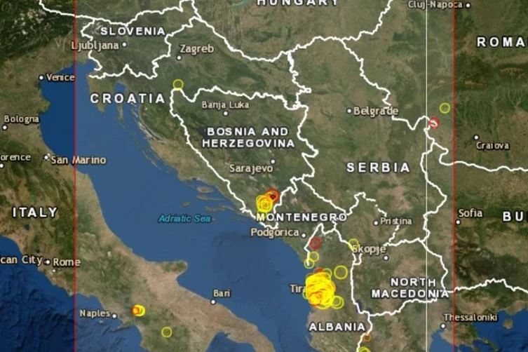 Novi zemljotres u BiH, osjetio se i u Crnoj Gori