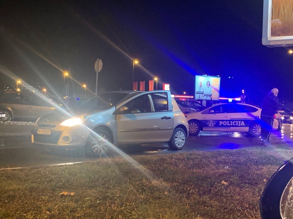 Saobraćajna nezgoda u Podgorici: Oboren pješak na Starom Aerodromu