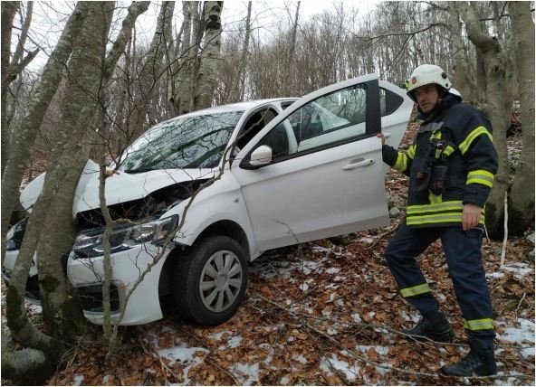 Udes na Cetinju: Povrijeđeni italijanski državljani