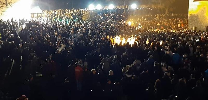 Do sada najveći broj prisutnih na litiji u Beranama