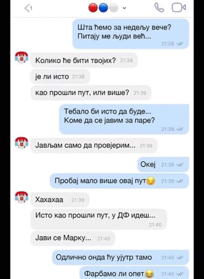 DF i Prava Crna Gora plaćaju građanima da dolaze na litije i crtaju trobojke? Policija provjerava prepiske