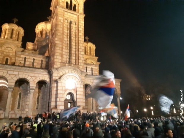 Litija i moleban u Beogradu, prisustvovao i Milan Knežević