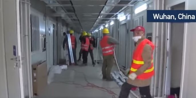 (VIDEO) Pogledajte kako izgeda bolnica koju su Kinezi izgradili za oboljele od koronavirusa
