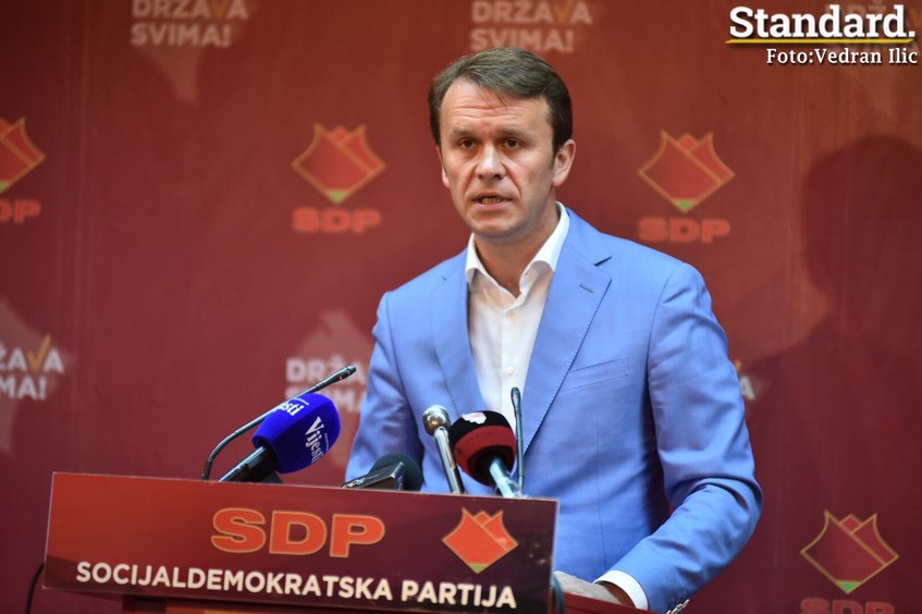 SDP: Odbijen zahtjev za saslušanje ministra Purišića