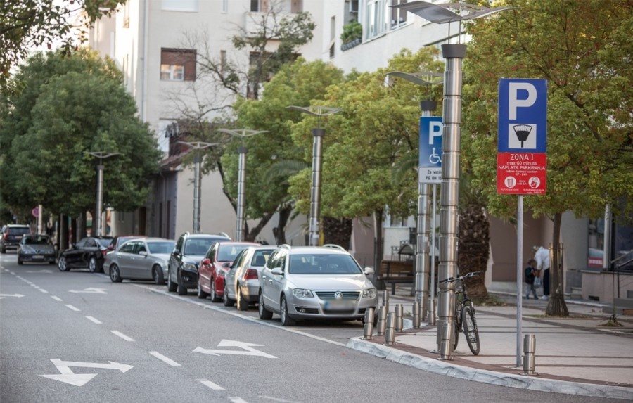 Evo gdje će parking biti najskuplji u Podgorici
