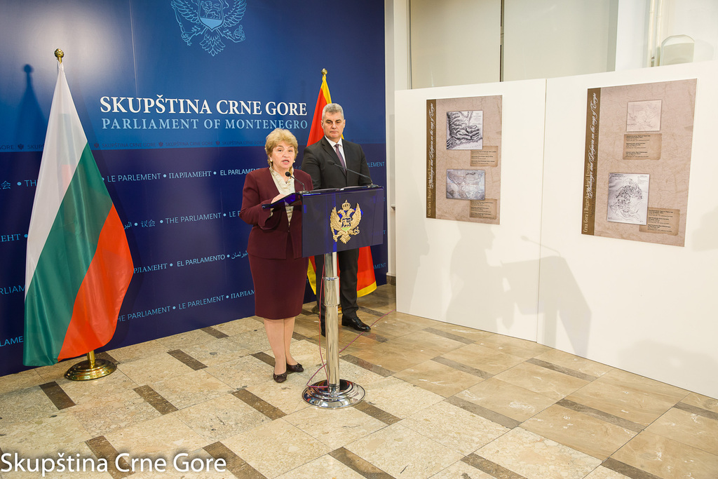 Otvorena izložba „Crna Gora i Bugarska na karti Evrope“ od IV do XX vijeka