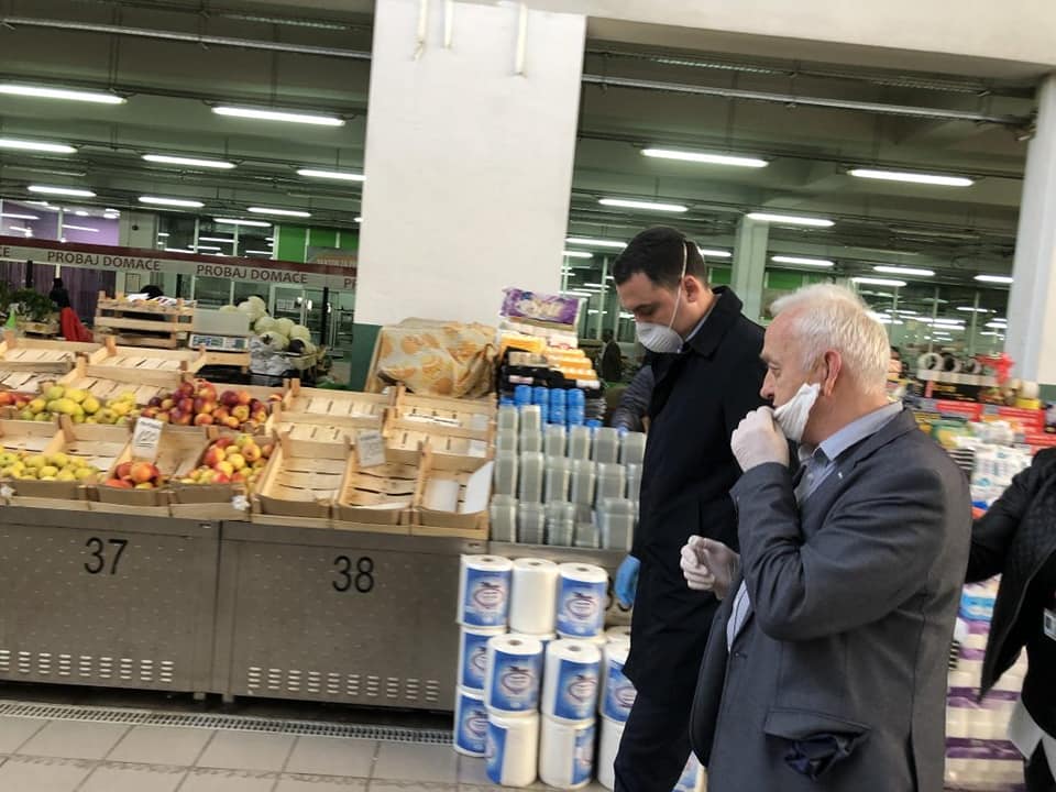 Vuković na terenu: Gradske službe i preduzeća poštuju preporuke