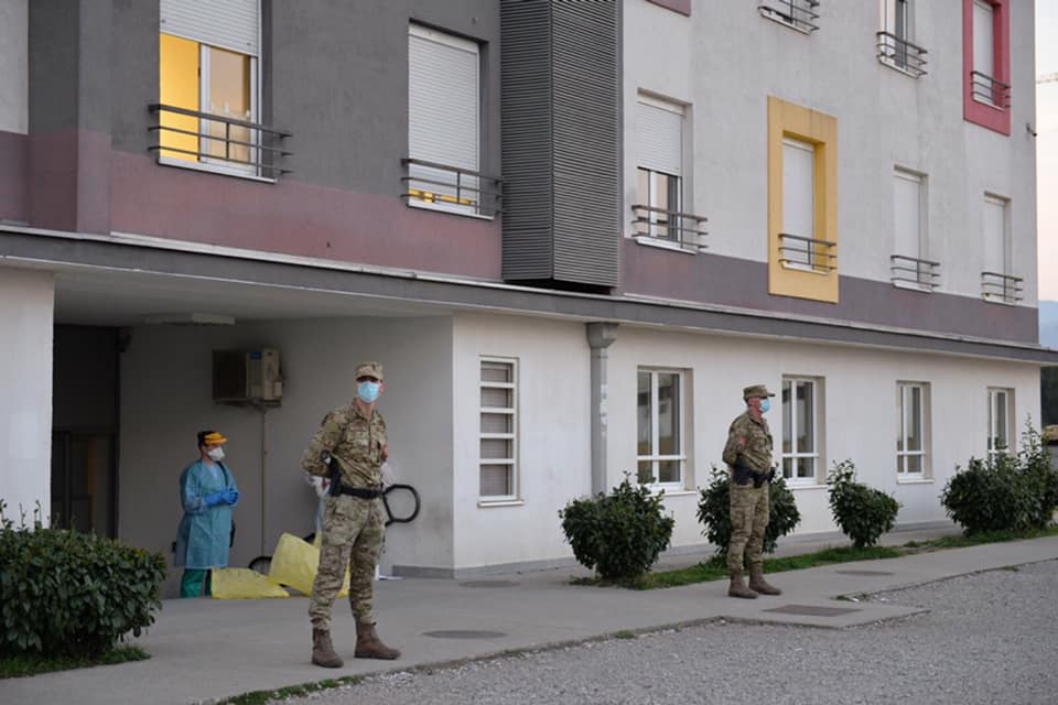 Vojska štiti karantine u Podgorici i Danilovgradu