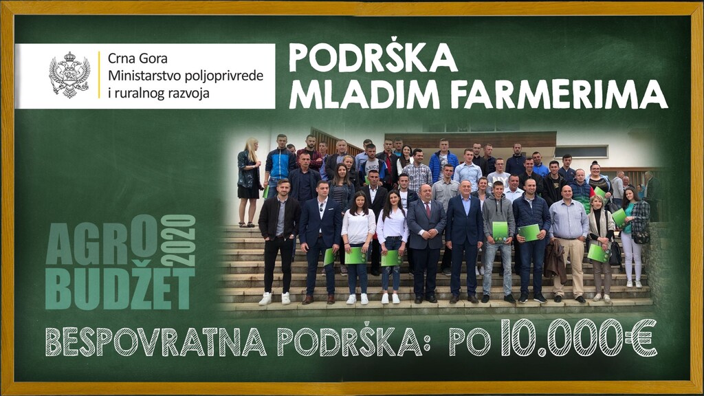 Mladim farmerima bespovratno 10.000 eura