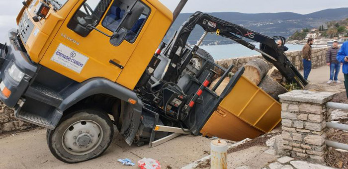 Propao kamion sa zelenim otpadom: Urušilo se Šetalište, možda i kolektor