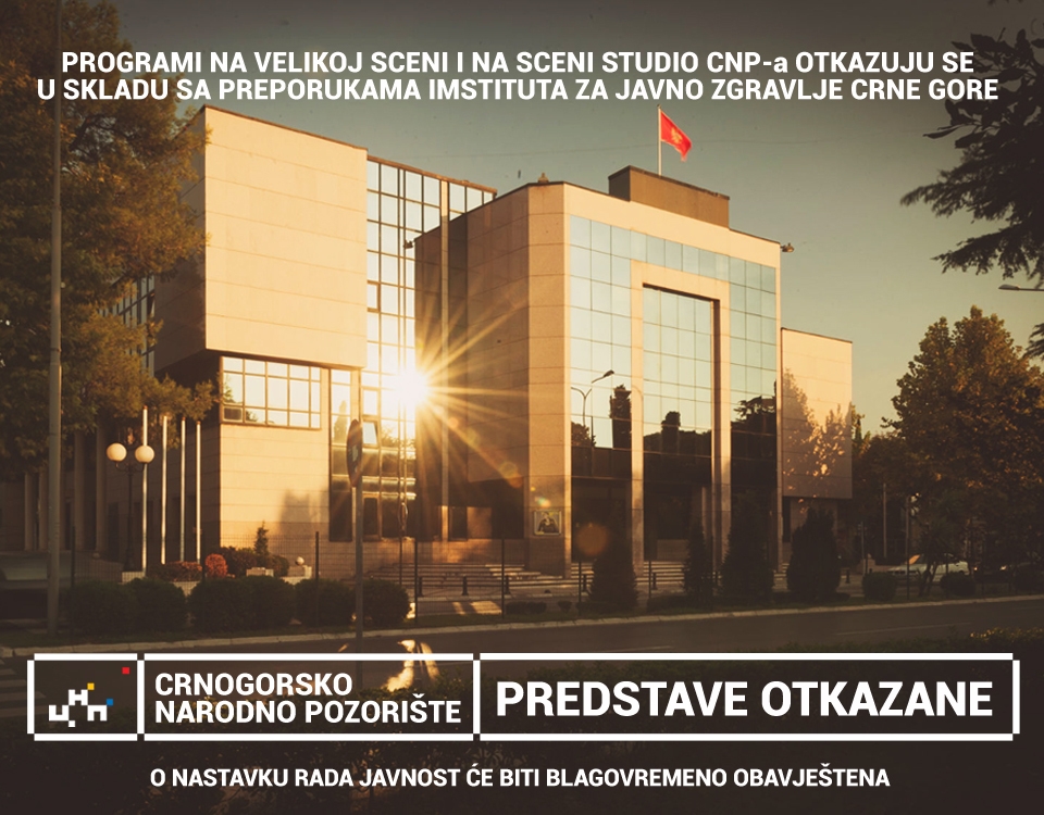 CNP otkazuje igranje svih predstava