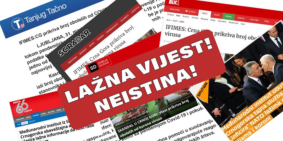 Vlada: Još jedna lažna vijest o Crnoj Gori, analiziramo pozadinu dezinformacija