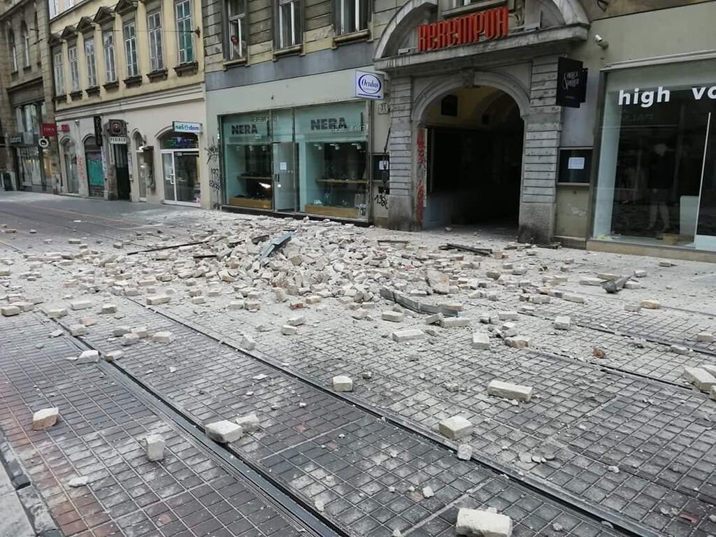 VIDEO: Pogledajte trenutak kada je zemljotres pogodio Zagreb i posledice koje je ostavio