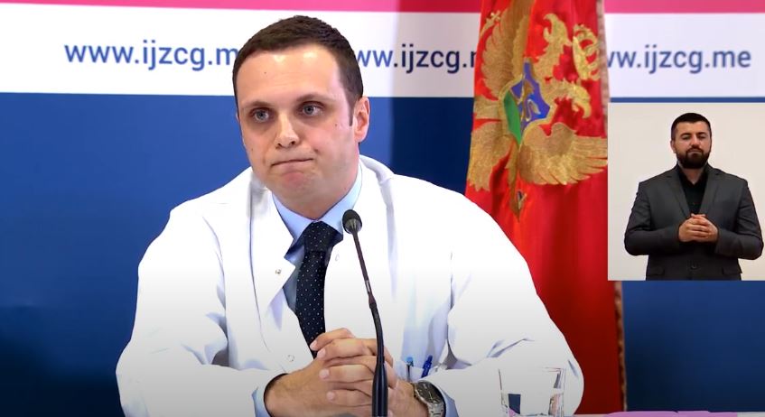 Kujović: Otpuštena četiri pacijenta, u KCCG hospitalizovano 19 osoba