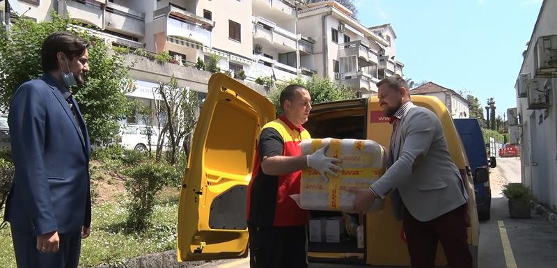 Herceg Novi: Stigao prvi dio pomoći iz Hđina