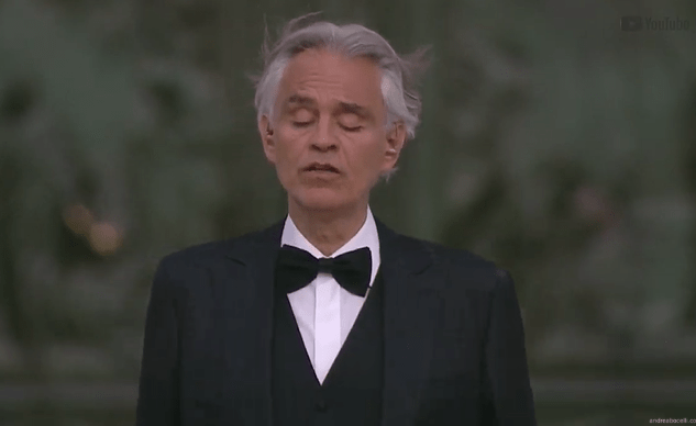 (VIDEO) Uživo koncert čuvenog Andrea Bočelija iz milanske katedrale