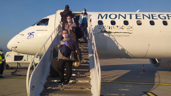 Letom Montenegro Airlinesa iz Londona došla 54 crnogorska državljanina