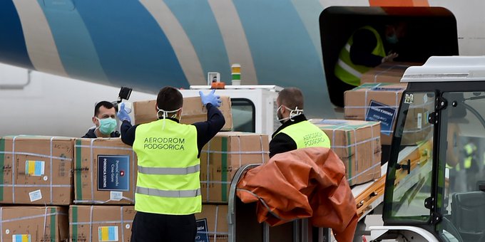 Stižu dvije isporuke sa više od pet tona medicinske opreme