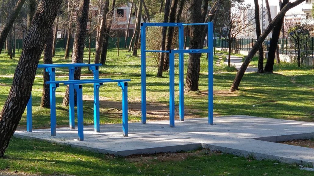 Ugrađena teretana na otvorenom za OSI u Tološkoj šumi