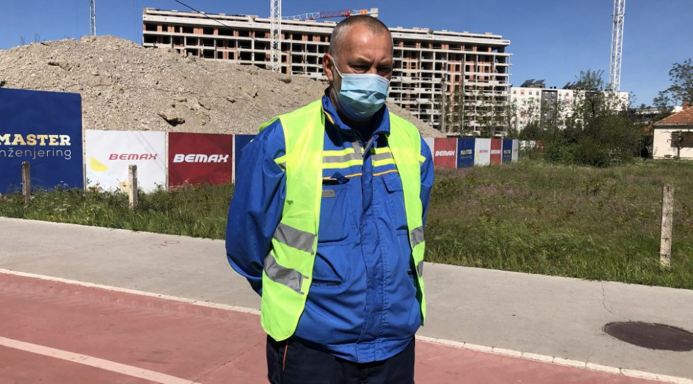 Radnik Puteva Dejan Đukić: Uprkos epidemiji radimo, složan smo kolektiv