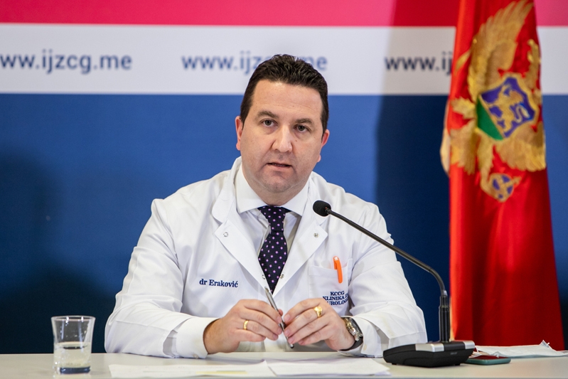 Eraković: Sve više mladih ima teške komplikacije, na respiratoru pacijent srednjih godina