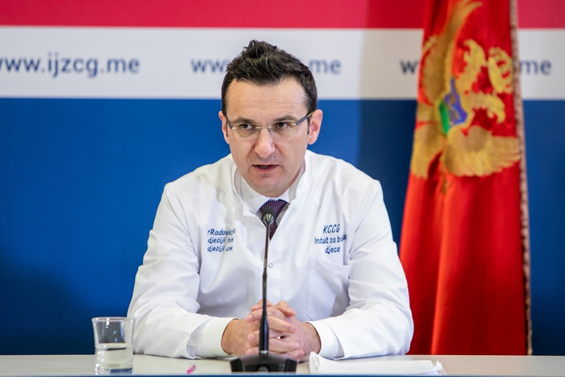 Radović: Za otpust pacijenta potrebna dva negativna testa i kliničko stanje pacijenta
