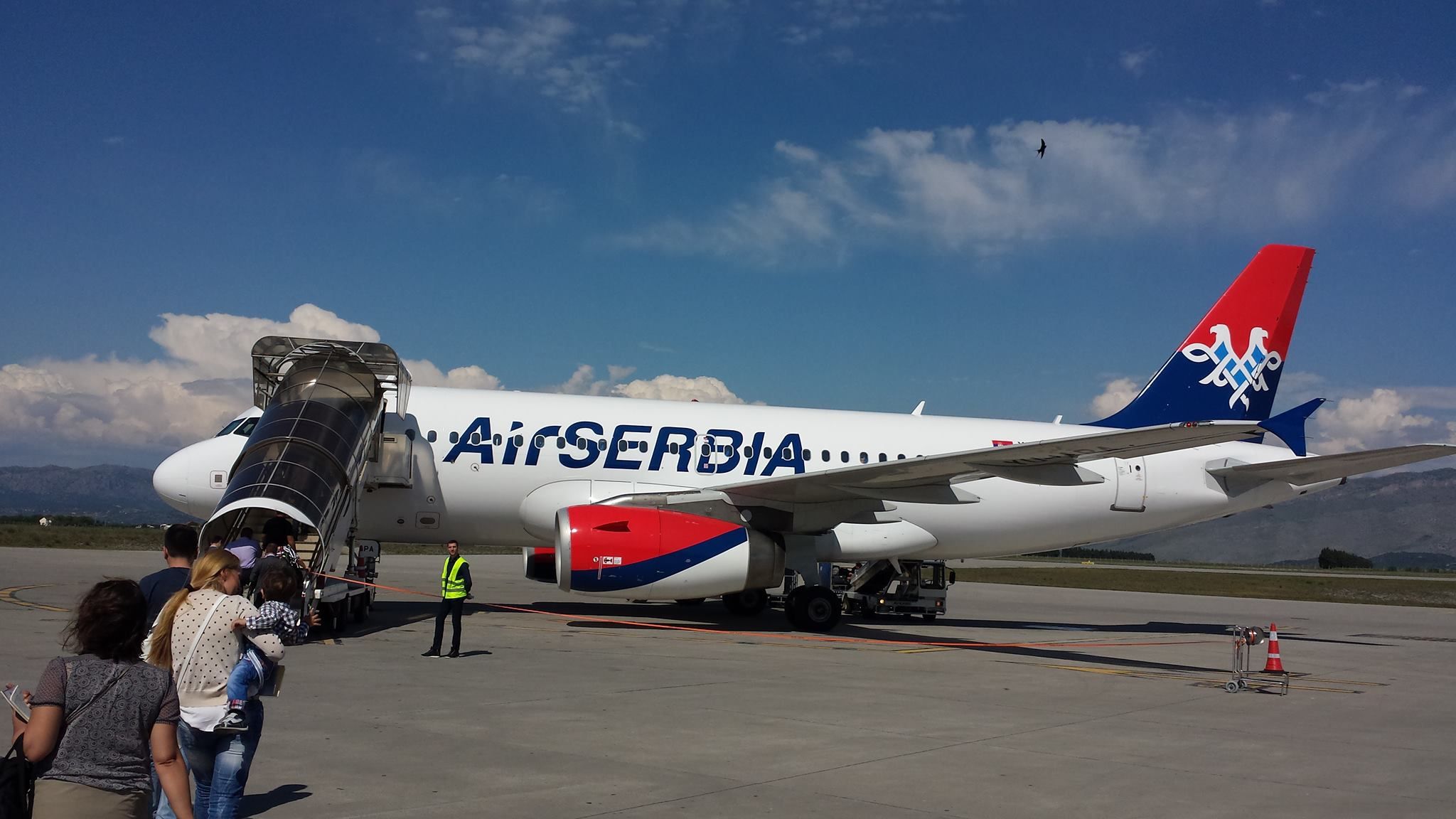 Air Serbia povećala broj letova ka Crnoj Gori