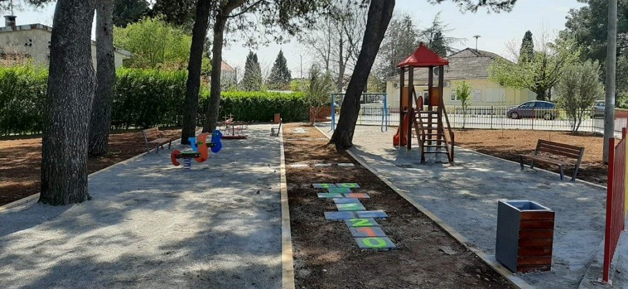 Novo igralište u Maslinama