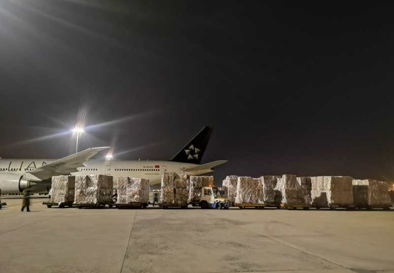 U Podgoricu sletio avion sa 19 tona medicinske opreme