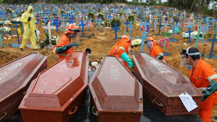 Crni dan u Brazilu: Umrlo još 1.179 ljudi