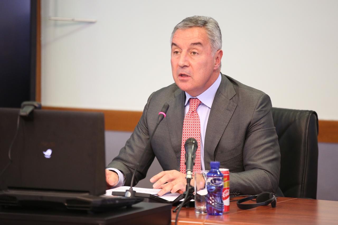 Đukanović: Perspektiva proširenja EU je neophodna kako bi se stalo na put lutanjima u evropskom smislu i uticaju trećih strana
