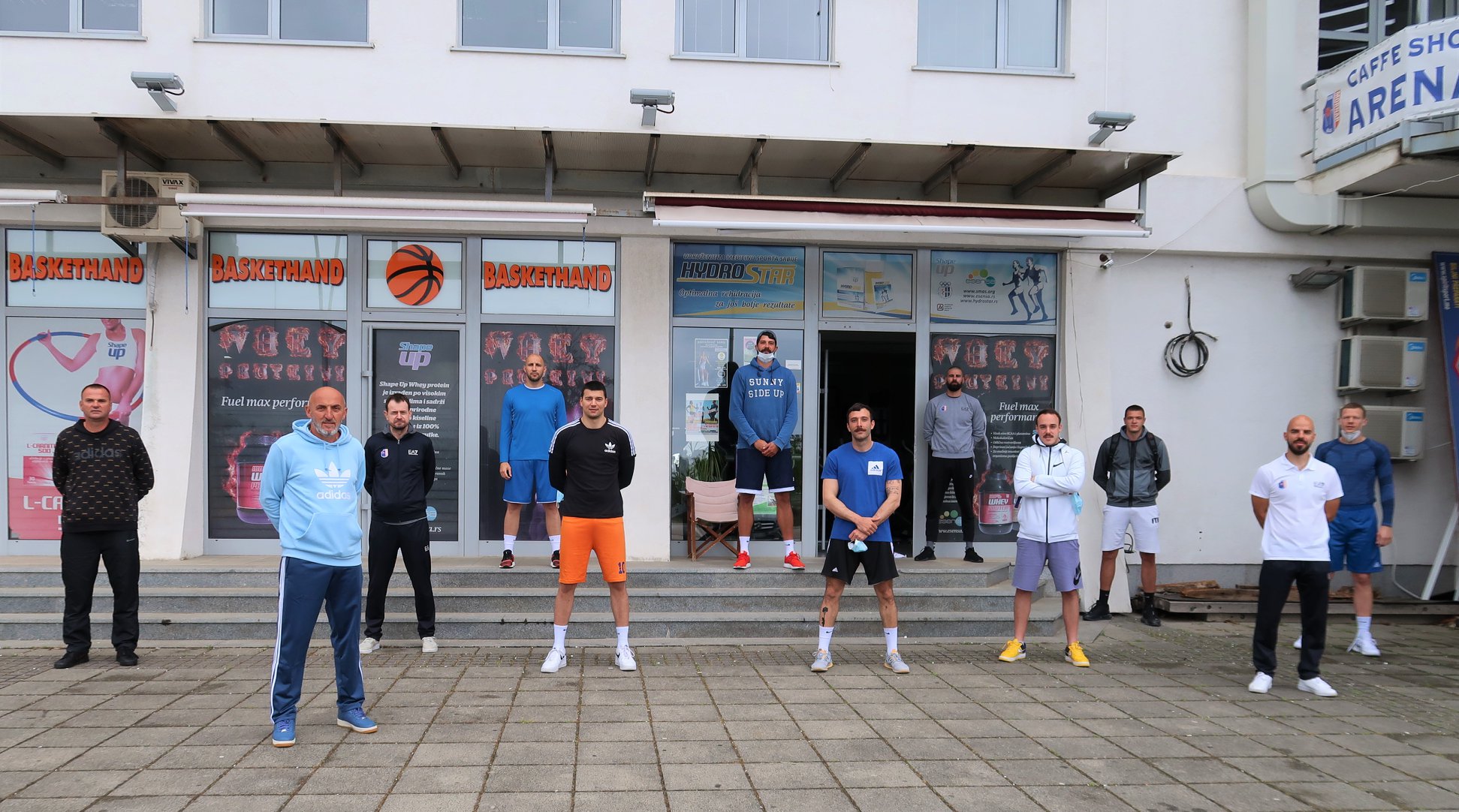 I Mornar počeo sa treninzima