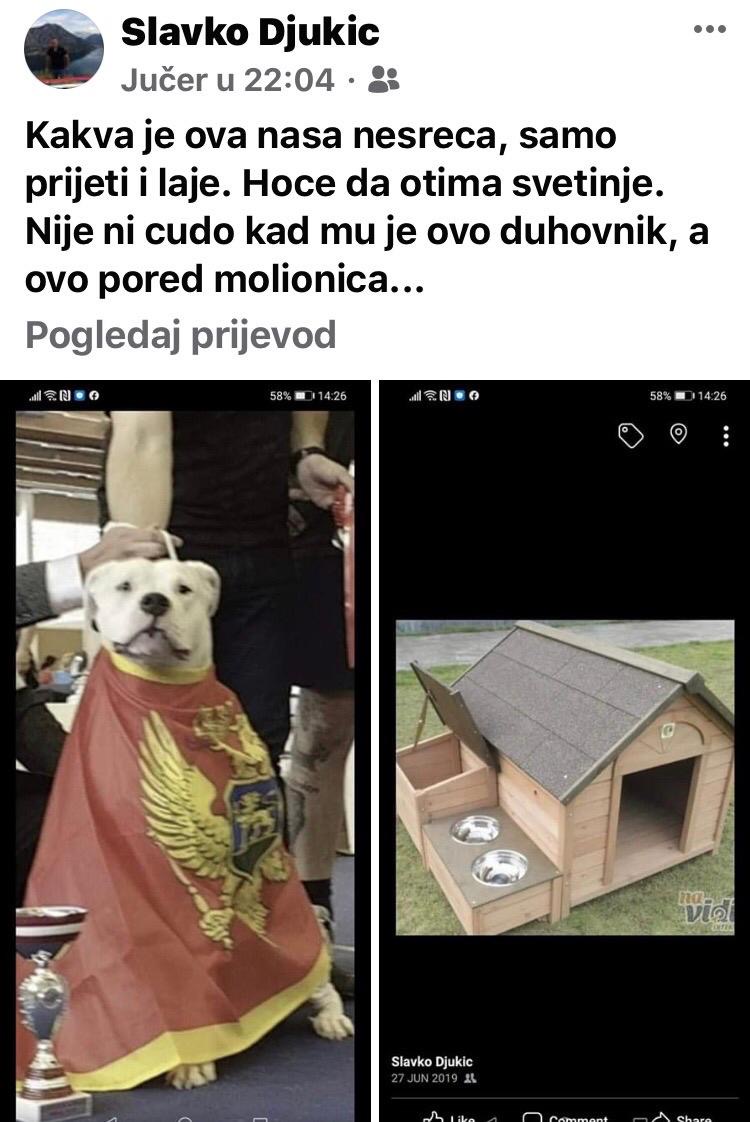 Uhapšen Nikšićanin zbog povrede ugleda Crne Gore