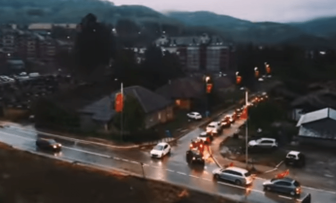 Pogledajte kako je sinoć bilo u Mojkovcu