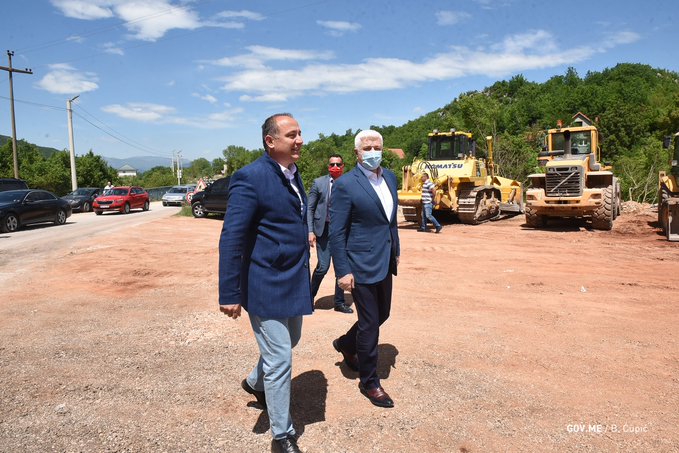 Marković u Nikšiću: Tokom epidemije koronavirusa nijesmo zaustavili ni jedan projekat, Nikšić je potvrda da se CG uspješno razvija