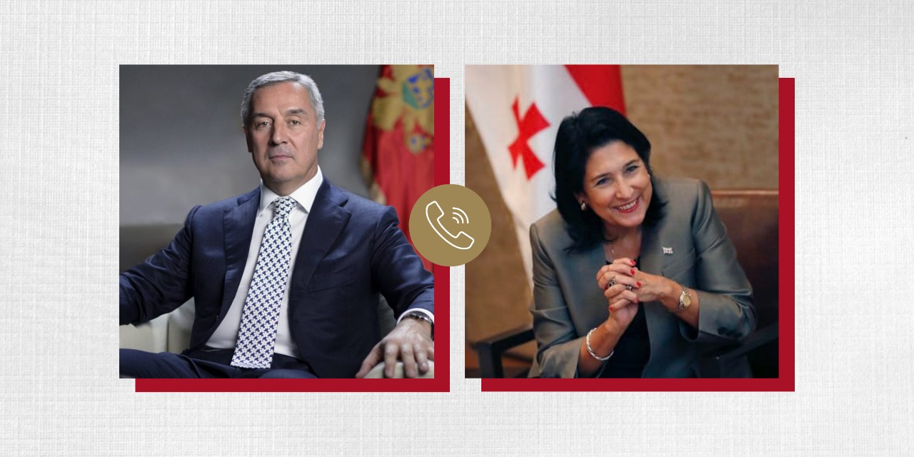 Đukanović razgovarao sa predsjednicom Gruzije: Posjeta u prvom mogućem terminu