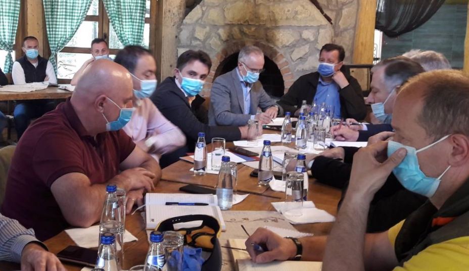Požari namjerno izazvani?Koordinacioni tim zasijedao u Rožajama