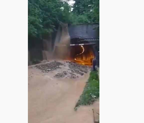 Put Berane – Rožaje: Zbog kiše zatvoren saobraćaj u tunelu “Lokve”