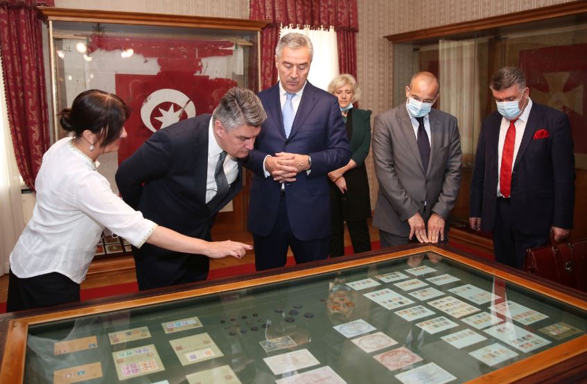 Đukanović i Milanović posjetili muzej kralja Nikole na Cetinju