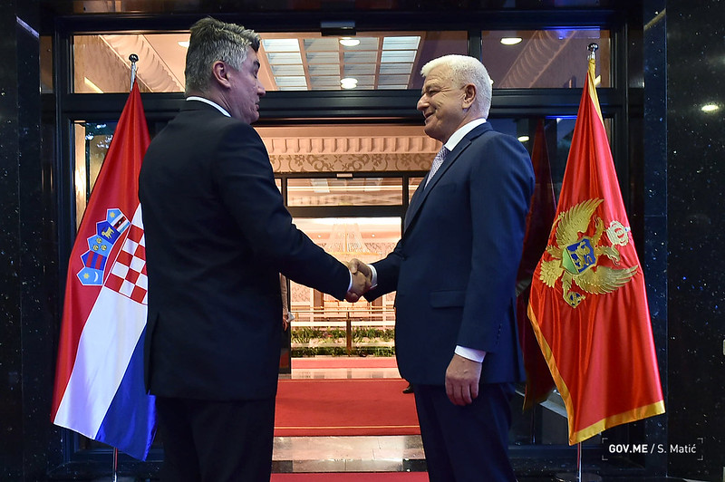 Marković – Milanović: Hvala hrvatskoj državi i narodu na podršci Crnoj Gori