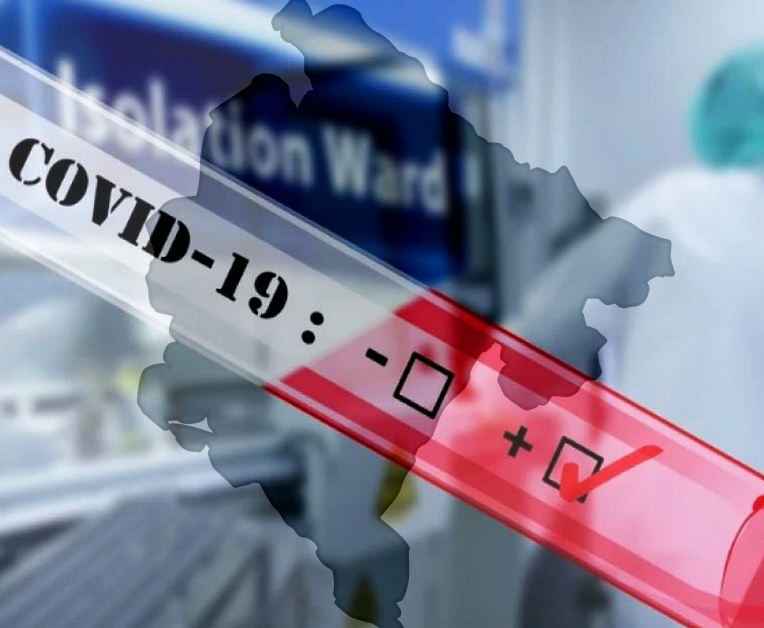 Crna Gora: Još DESET smrtnih slučajeva, 484 novopozitivna