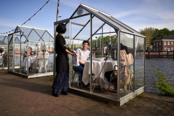 Da li je ovo BUDUĆNOST RESTORANA nakon korona virusa? (FOTO)