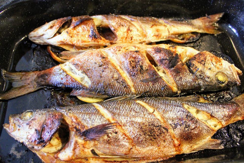 Pastrmka na podgorički način sa kisjelim mlijekom