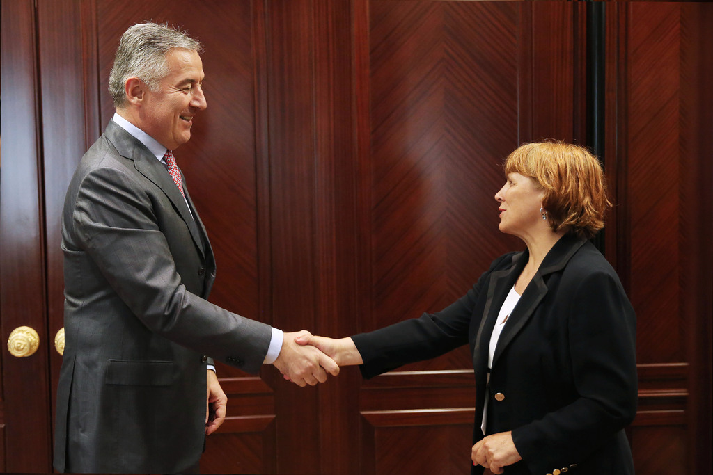Đukanović poželio uspjeh ambasadorki u Ukrajini: Veliki potencijal za širenje i produbljivanje odnosa