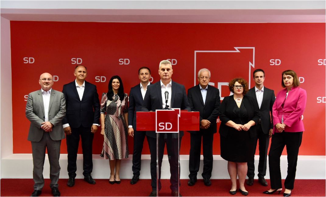 BRAJOVIĆ: SD SAMOSTALNO NA PARLAMENTARNE IZBORE