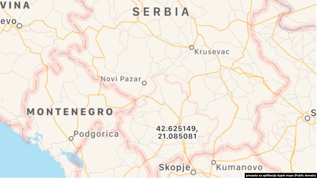 Kosovo traži da Epl ispravi mapu na kojoj je predstavljeno kao dio Srbije