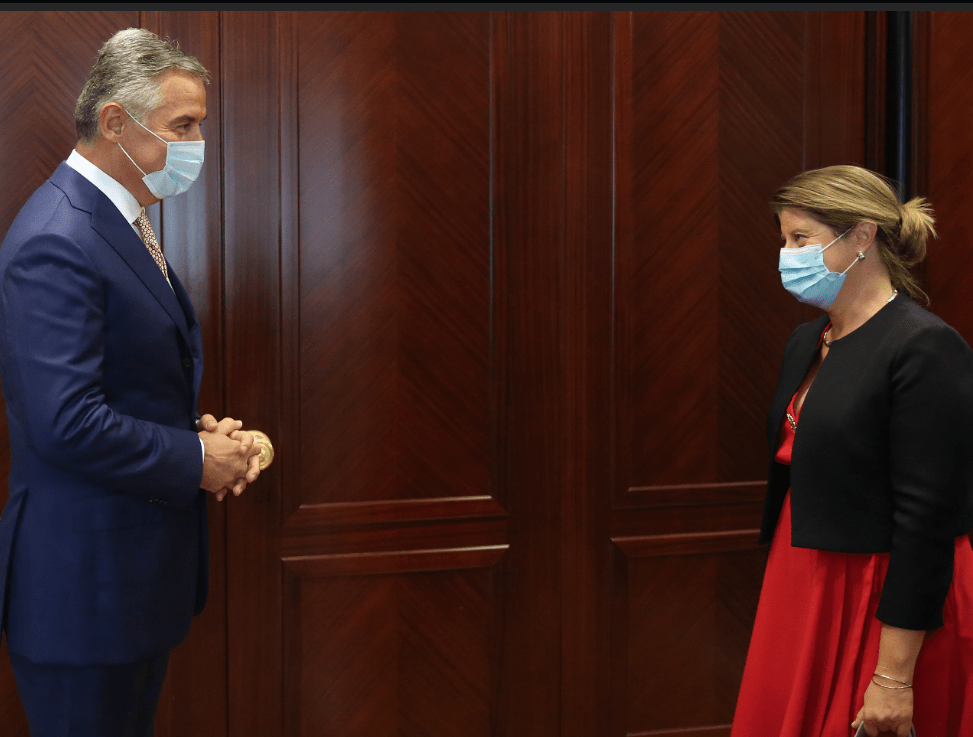 Đukanović zahvalio ambasadorki Kemp: Crna Gora je ponosna na dugu tradiciju odnosa sa UK