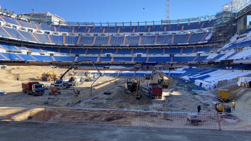 Rekonstrukcija stadiona Real Madrida (FOTO)