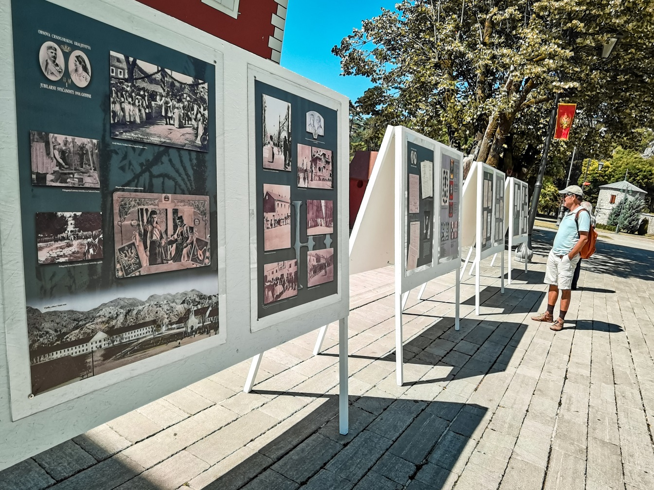Cetinje: Izložba o obnovi crnogorskog kraljevstva 1910. otvorena na Dvorskom trgu
