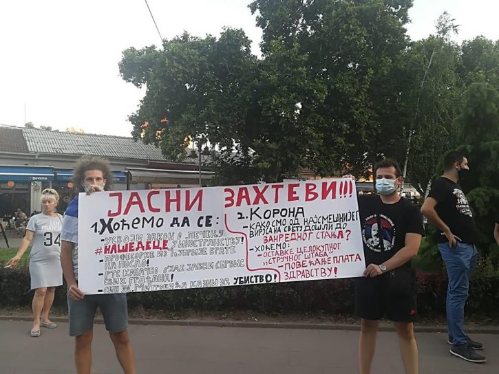 Građani Niša četvrti dan protestuju, iznijeli svoje zahteve